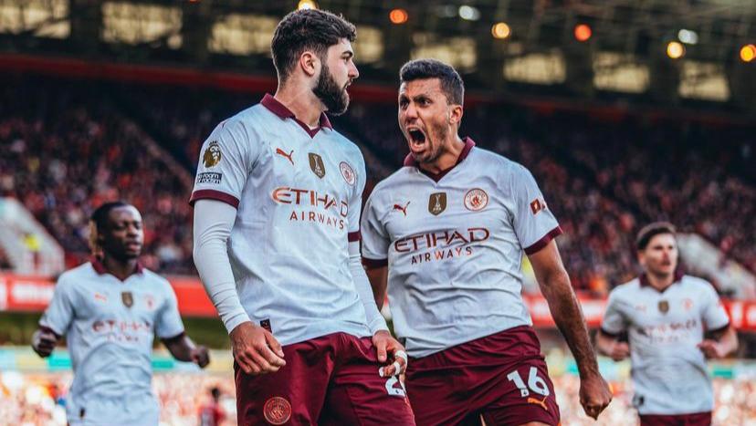 Man City Tumbangkan Notthingham Forest