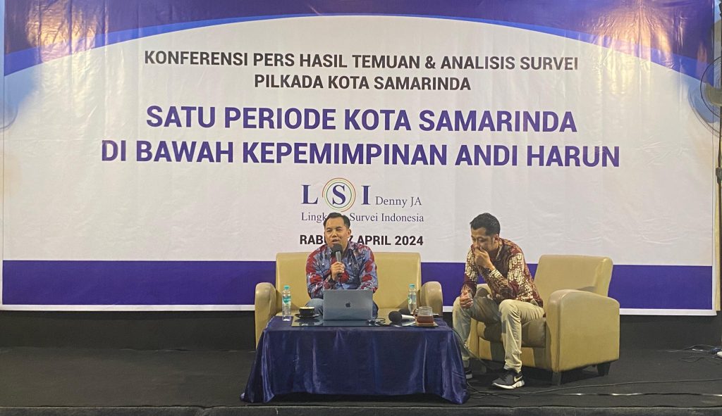 Survei LSI Deny JA: 96,4 Persen Masyarakat, Sangat Puas dengan Kepemimpinan Andi&nbsp;Harun