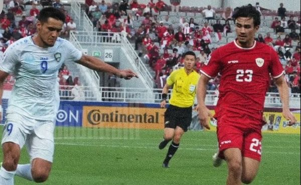 Timnas Kalah 2-0 atas Uzbekistan