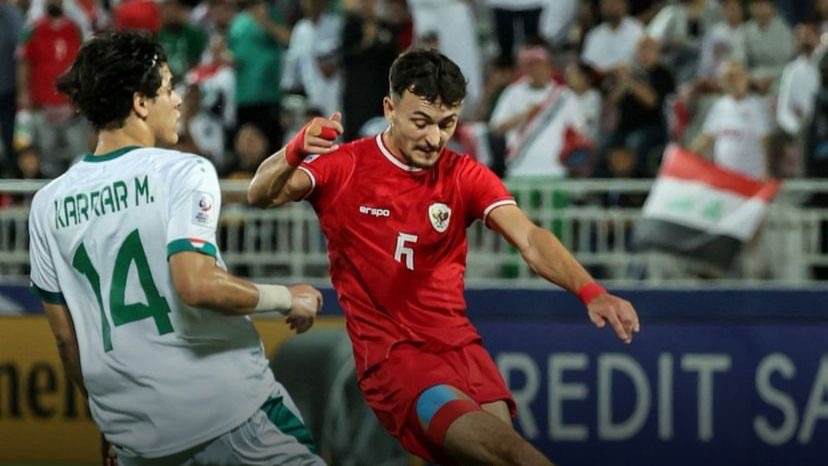 Indonesia Takluk 1-2 atas Irak