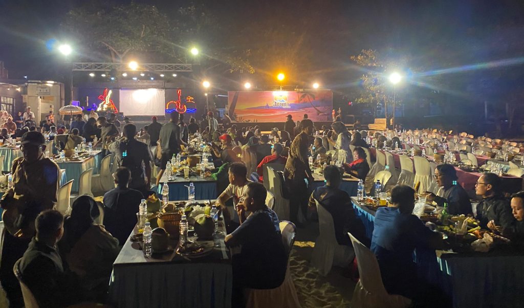 Petani, Peternak dan Nelayan Makan Malam Bersama di Jimbaran Bali