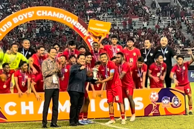 Kalahkan Thailand, Indonesia Juara AFF u-19