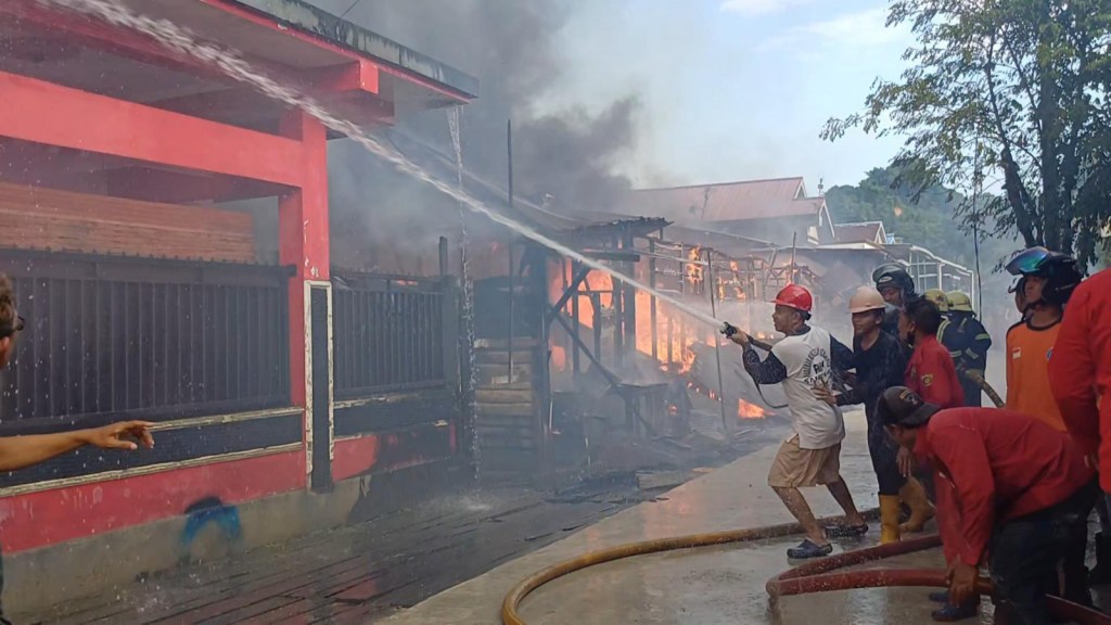 Kebakaran di Jalan Sentosa Samarinda Telan Satu Korban&nbsp;Jiwa